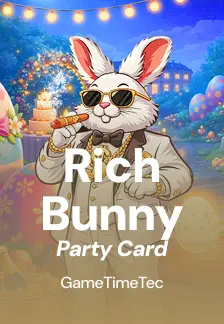 Rich Bunny Party Card
