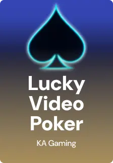 Lucky Video Poker game tile